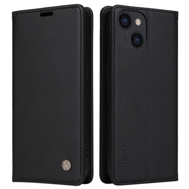 Housse iPhone 13 mini YIKATU Portefeuille Support Magnétique