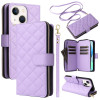Housse iPhone 13 mini Portefeuille Fermeture Éclair avec Dragonne Modèle 2