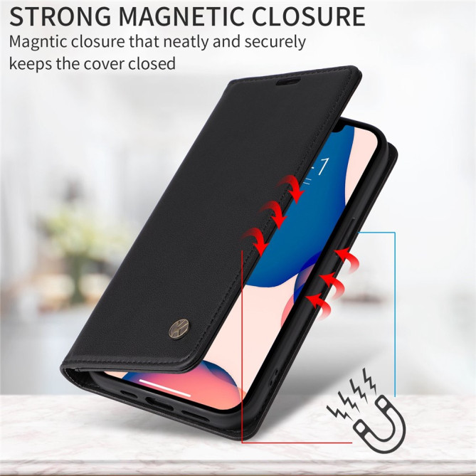 Housse iPhone 13 mini YIKATU Portefeuille Support Magnétique