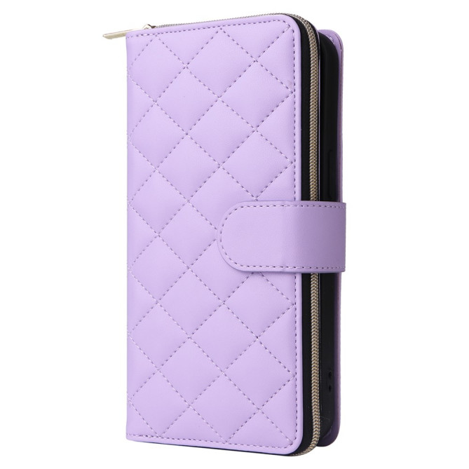 Housse iPhone 13 mini Portefeuille Fermeture Éclair avec Dragonne Modèle 2