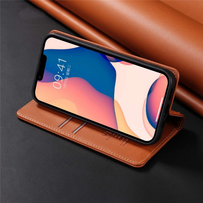 Housse iPhone 13 mini YIKATU Portefeuille Support Magnétique