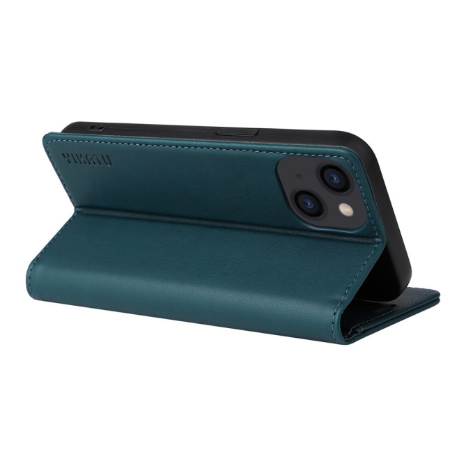 Housse iPhone 13 mini YIKATU Portefeuille Support Magnétique