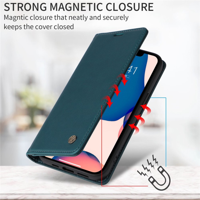 Housse iPhone 13 mini YIKATU Portefeuille Support Magnétique