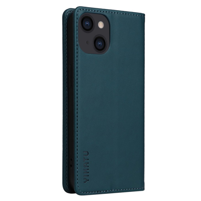 Housse iPhone 13 mini YIKATU Portefeuille Support Magnétique