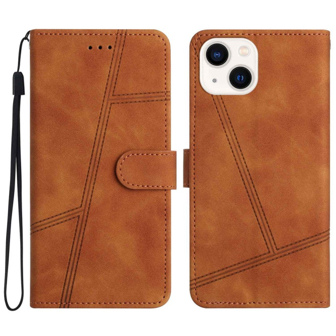 Housse iPhone 13 mini Portefeuille Support Rétro Modèle 2