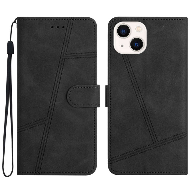 Housse iPhone 13 mini Portefeuille Support Rétro Modèle 2