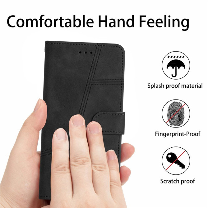 Housse iPhone 13 mini Portefeuille Support Rétro Modèle 2