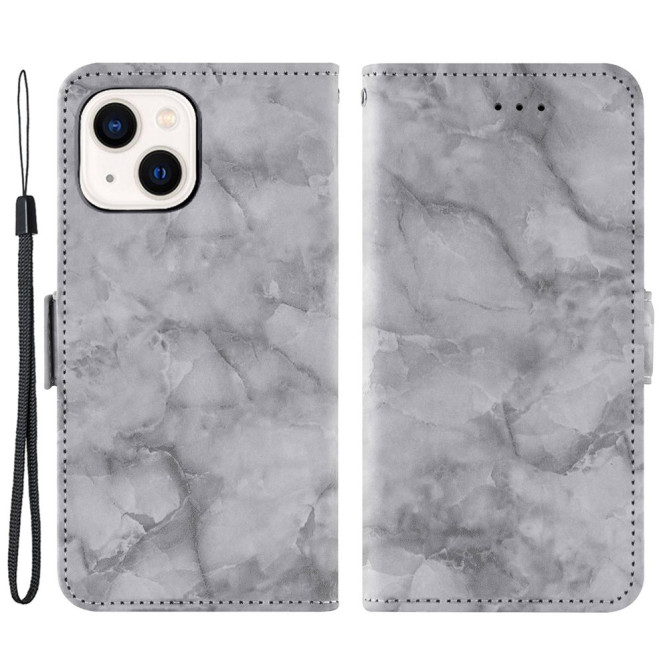 Housse iPhone 13 mini Marbre Portefeuille Support