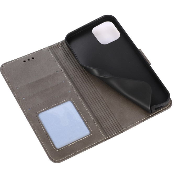 Housse iPhone 13 mini Fleurs Portefeuille Support Modèle 3