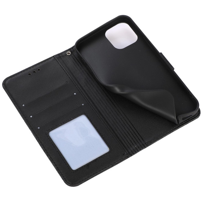 Housse iPhone 13 mini Fleurs Portefeuille Support Modèle 3