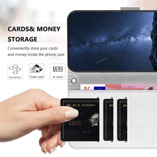 Housse iPhone 13 mini Portefeuille Support Modèle 10
