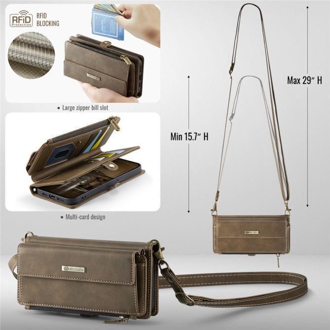 Housse iPhone 13 mini CASEME Portefeuille RFID