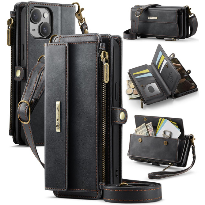Housse iPhone 13 mini CASEME Portefeuille RFID