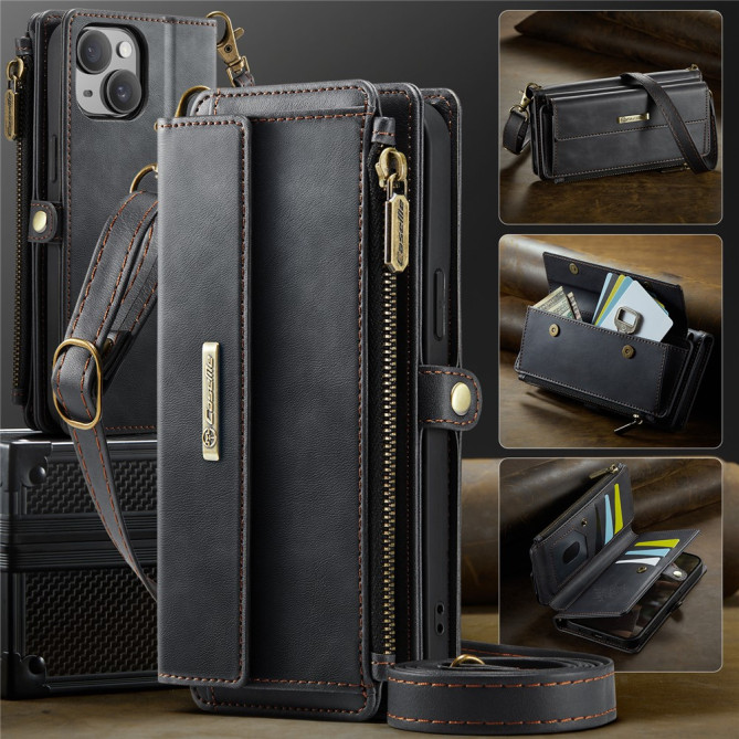Housse iPhone 13 mini CASEME Portefeuille RFID