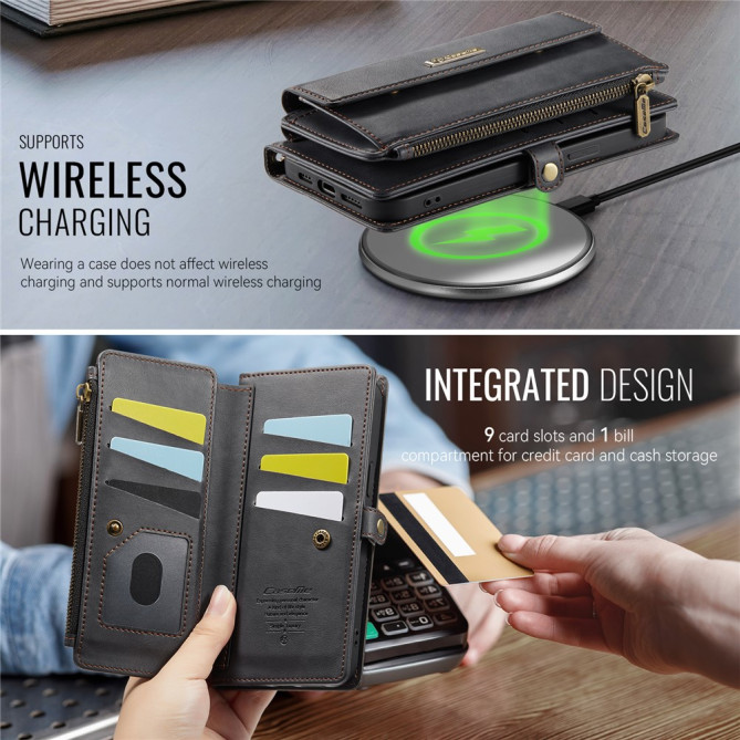 Housse iPhone 13 mini CASEME Portefeuille RFID