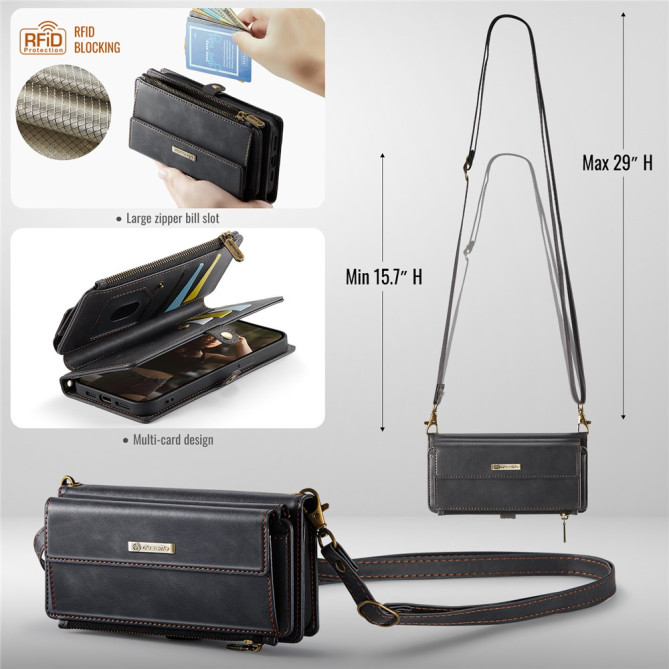 Housse iPhone 13 mini CASEME Portefeuille RFID