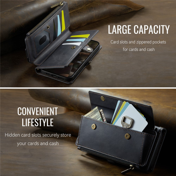 Housse iPhone 13 mini CASEME Portefeuille RFID