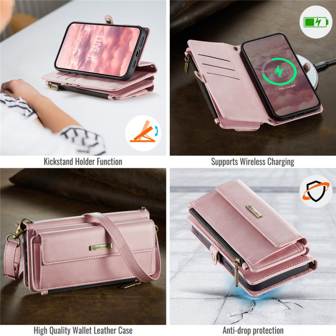 Housse iPhone 13 mini CASEME Portefeuille RFID