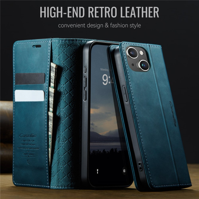 Housse iPhone 13 mini CASEME Portefeuille RFID Modèle 2