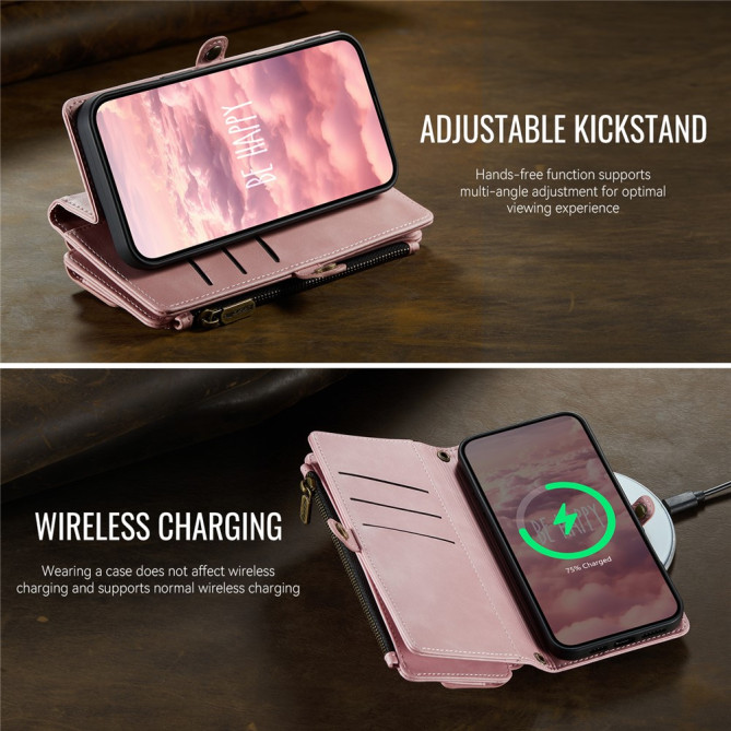 Housse iPhone 13 mini CASEME Portefeuille RFID