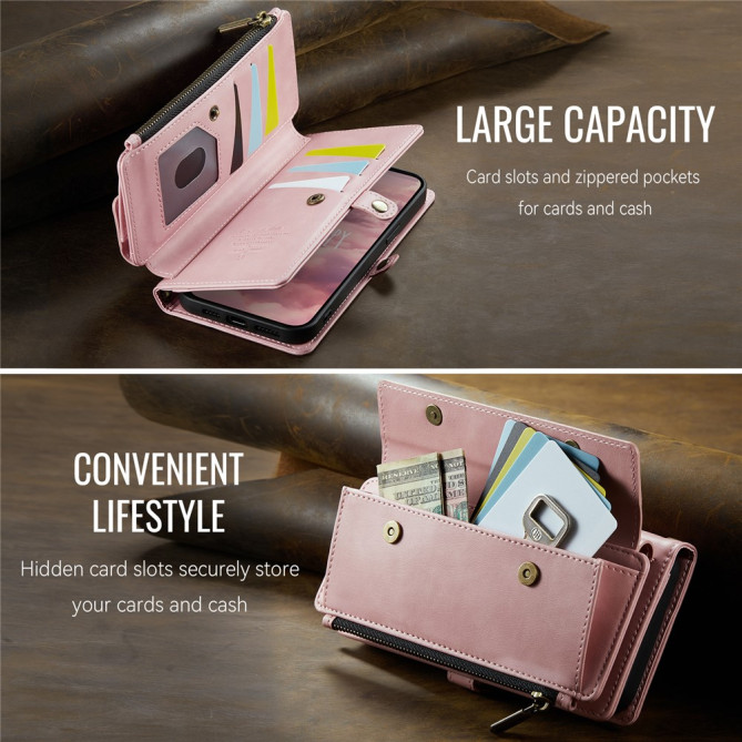 Housse iPhone 13 mini CASEME Portefeuille RFID
