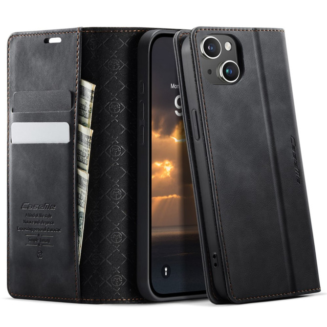 Housse iPhone 13 mini CASEME Portefeuille RFID Modèle 2