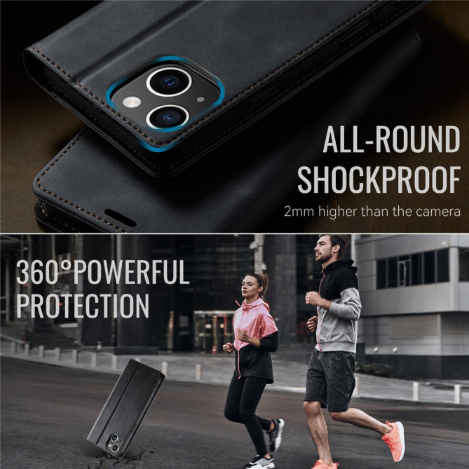 Housse iPhone 13 mini CASEME Portefeuille RFID Modèle 2