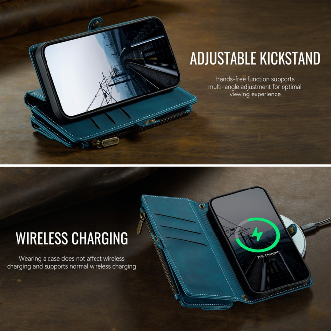 Housse iPhone 13 mini CASEME Portefeuille RFID