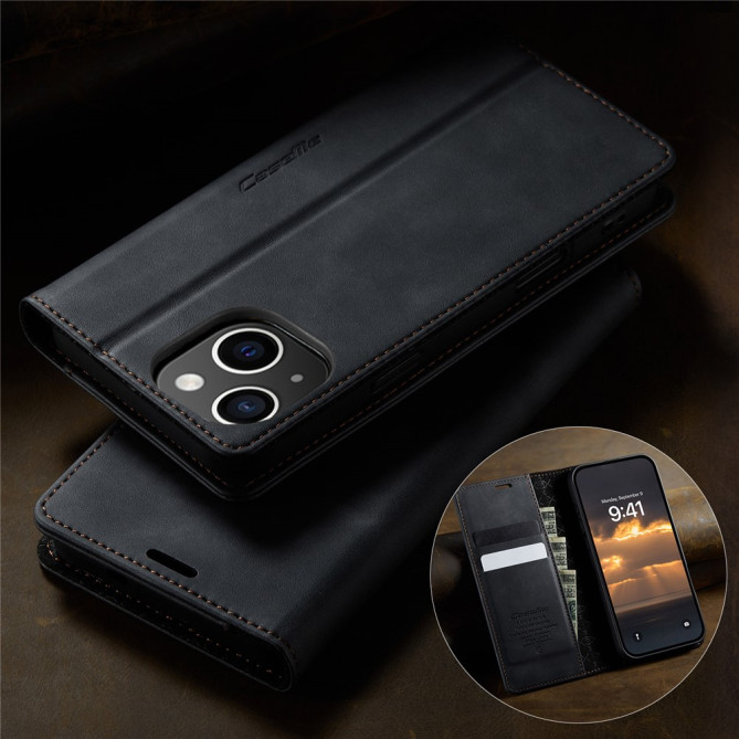 Housse iPhone 13 mini CASEME Portefeuille RFID Modèle 2