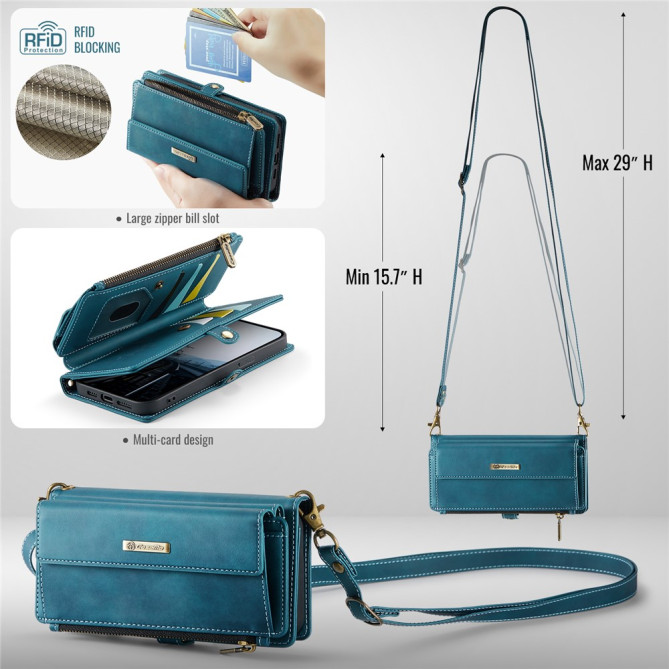 Housse iPhone 13 mini CASEME Portefeuille RFID