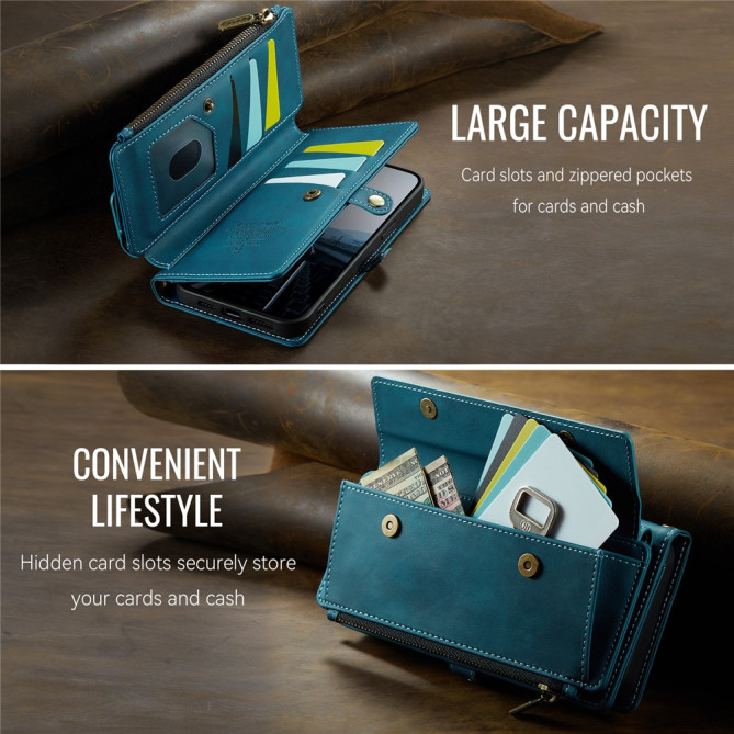 Housse iPhone 13 mini CASEME Portefeuille RFID