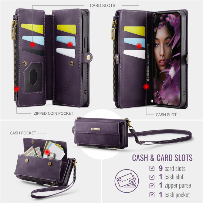 Housse iPhone 13 mini CASEME Portefeuille RFID