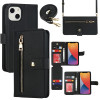 Housse iPhone 13 mini Portefeuille Fermeture Éclair Modèle 6