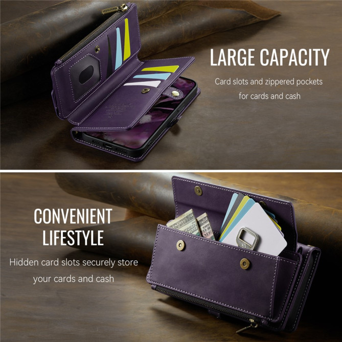 Housse iPhone 13 mini CASEME Portefeuille RFID