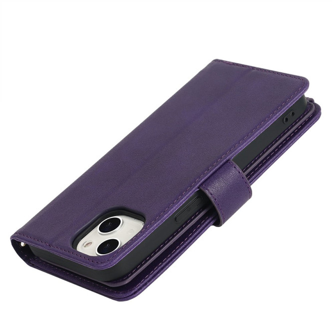 Housse iPhone 13 mini Portefeuille Fermeture Éclair Modèle 6