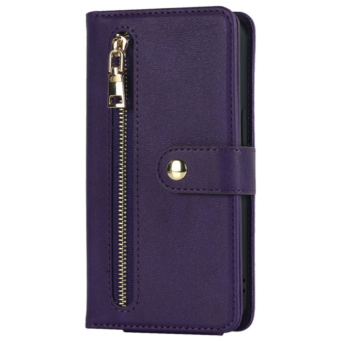 Housse iPhone 13 mini Portefeuille Fermeture Éclair Modèle 6