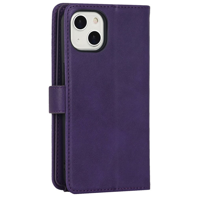 Housse iPhone 13 mini Portefeuille Fermeture Éclair Modèle 6