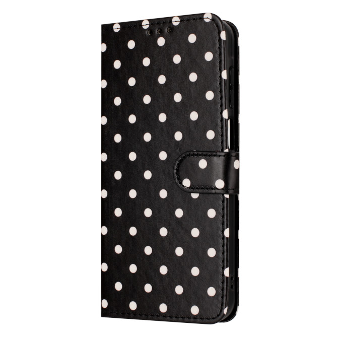 Housse iPhone 13 mini Pois Portefeuille Support