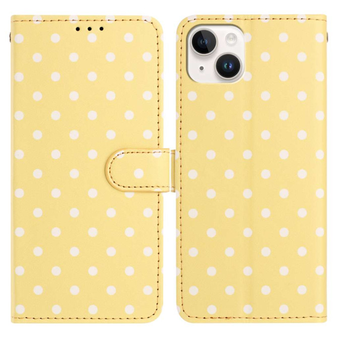 Housse iPhone 13 mini Pois Portefeuille Support