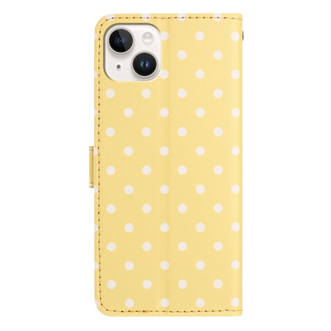 Housse iPhone 13 mini Pois Portefeuille Support