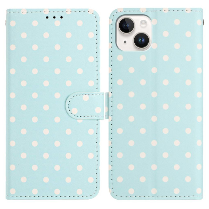 Housse iPhone 13 mini Pois Portefeuille Support
