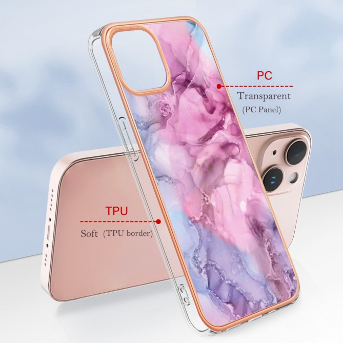 Coque iPhone 13 mini YB Marbre