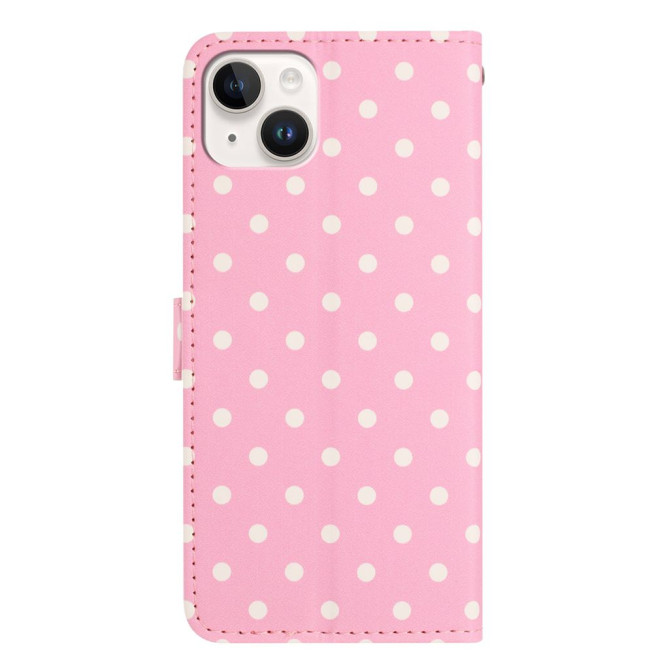Housse iPhone 13 mini Pois Portefeuille Support