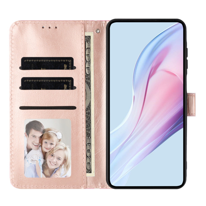 Housse iPhone 13 mini Pois Portefeuille Support