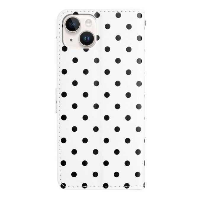 Housse iPhone 13 mini Pois Portefeuille Support