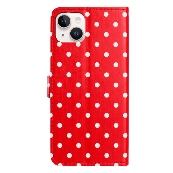 Housse iPhone 13 mini Pois Portefeuille Support
