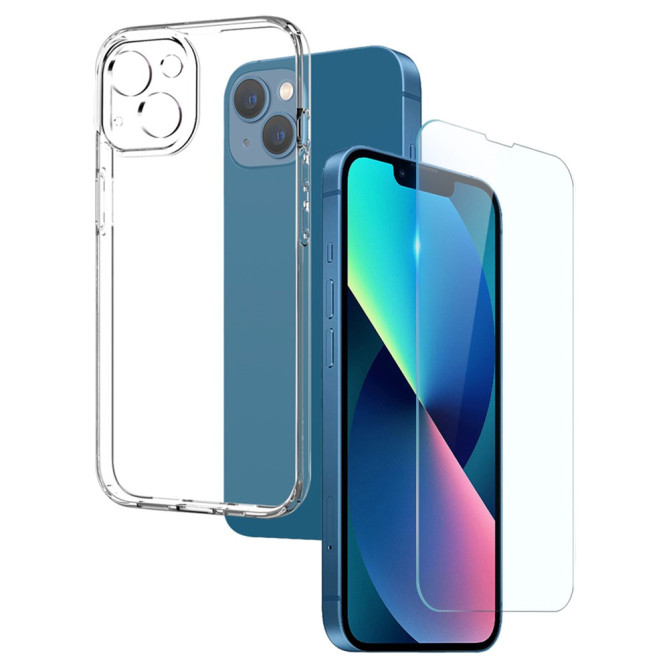 Coque iPhone 13 mini Transparente Détachable Modèle 2