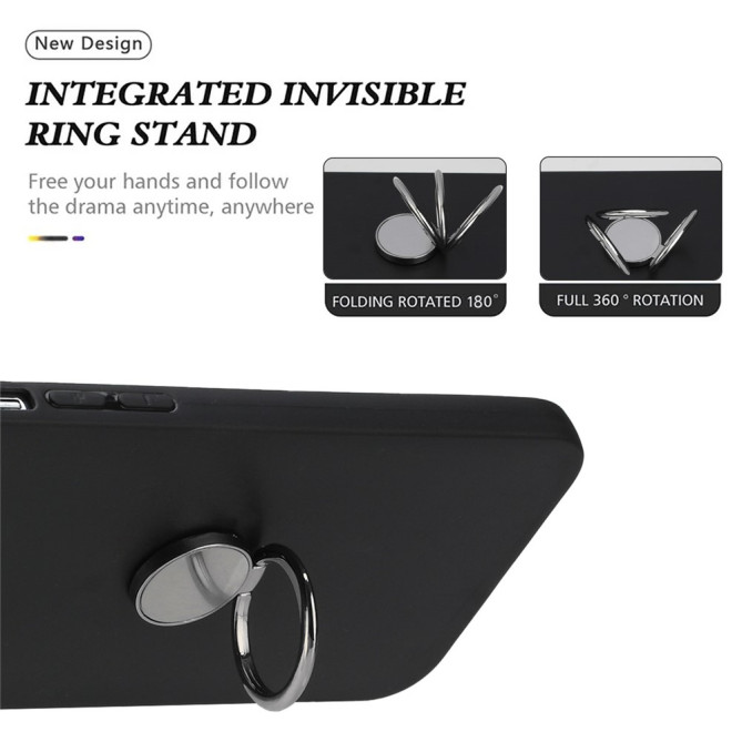 Housse iPhone 13 mini Mate Anneau Support