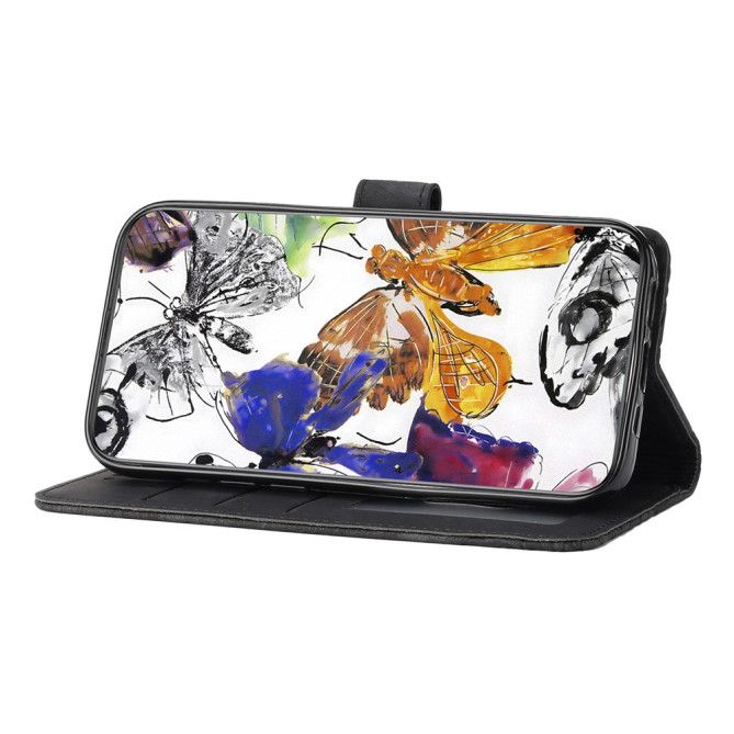 Housse iPhone 13 mini Papillon Portefeuille Support Modèle 2