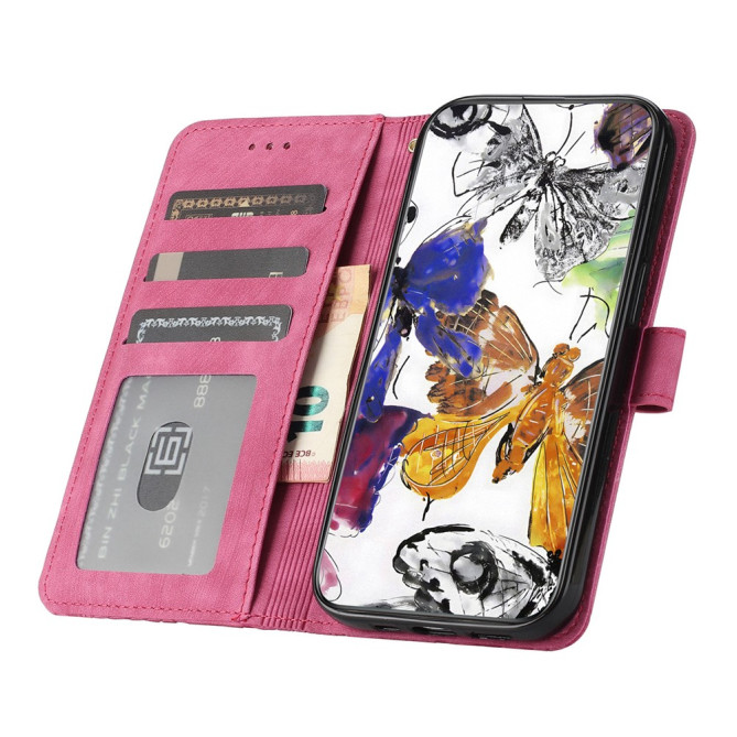 Housse iPhone 13 mini Papillon Portefeuille Support Modèle 2